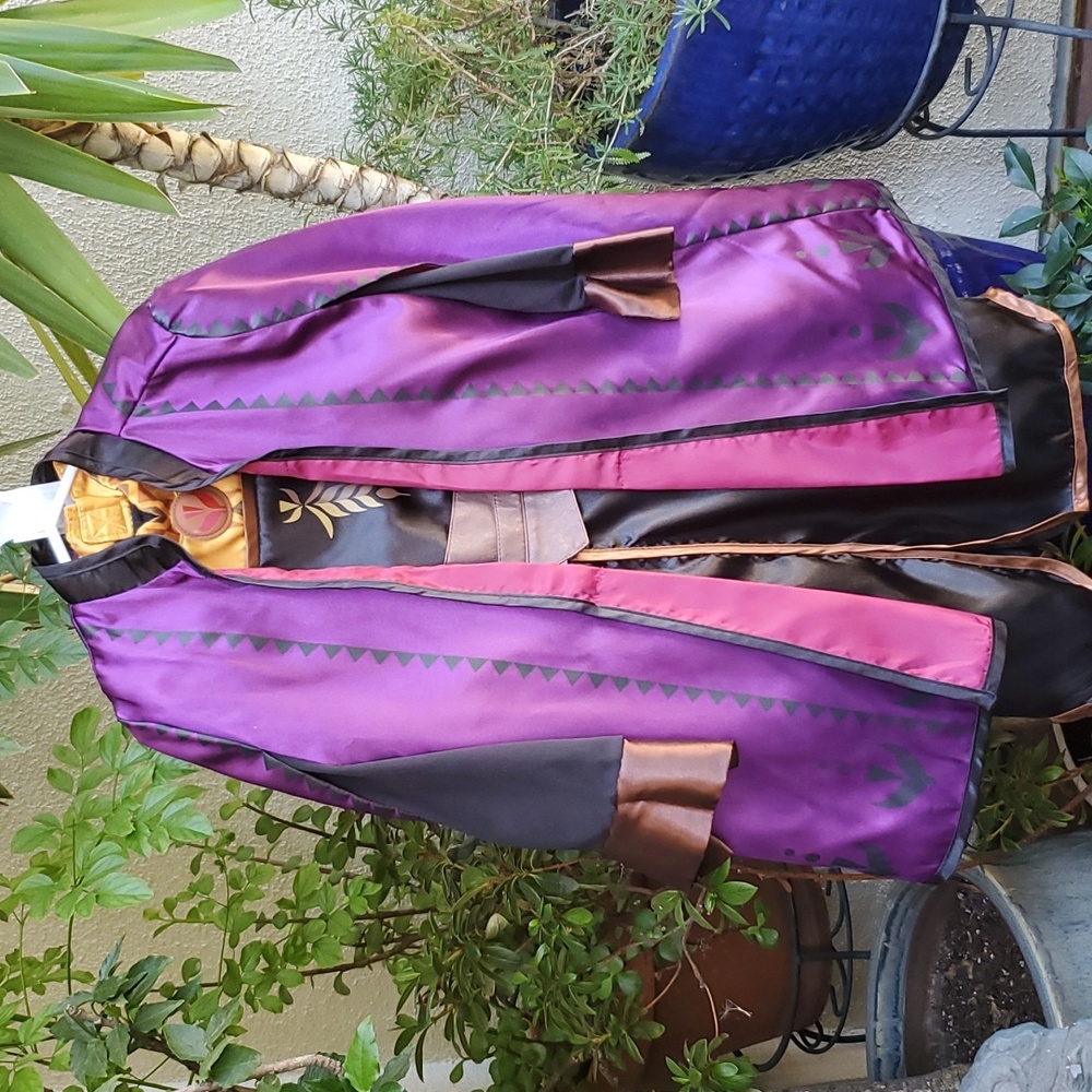 Disney Frozen Anna Costume and cape 4T nice a warm one
